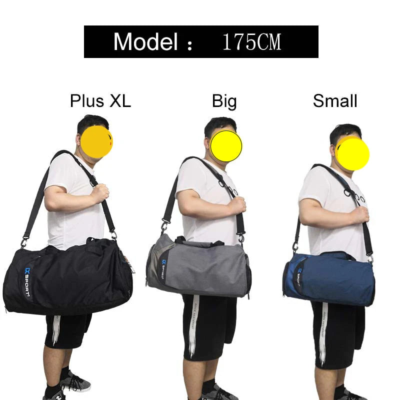 Dry & Wet Gym Bag – Large Capacity Fitness, Yoga & Travel Sports Bag