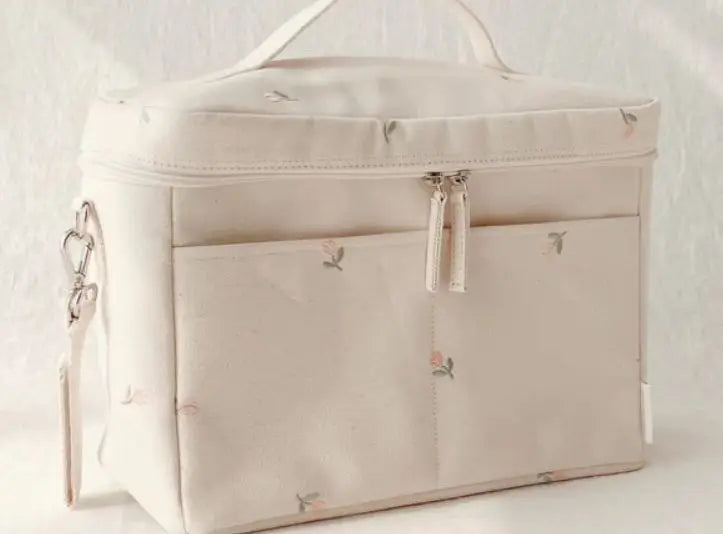 Portable Baby Feeding Bottle Bag – Insulated Nappy & Diaper Organizer