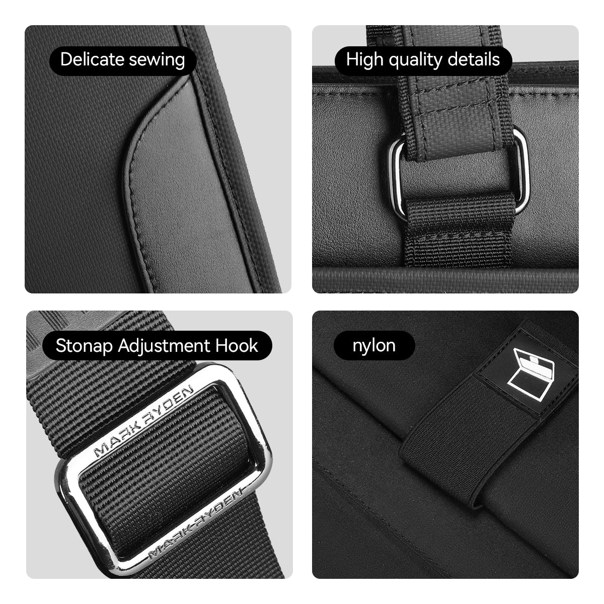 Business Laptop Bag – Premium Leather Briefcase & Crossbody Bag