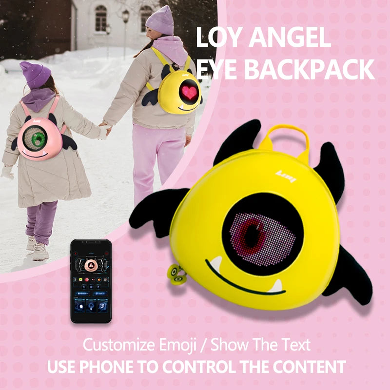 Waterproof LED School Backpack – Programmable Display Pattern Bag