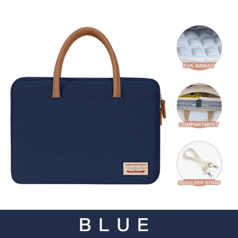 Spacious Compartments Shoulder Bag And Briefcase for 13–16 Inch MacBook