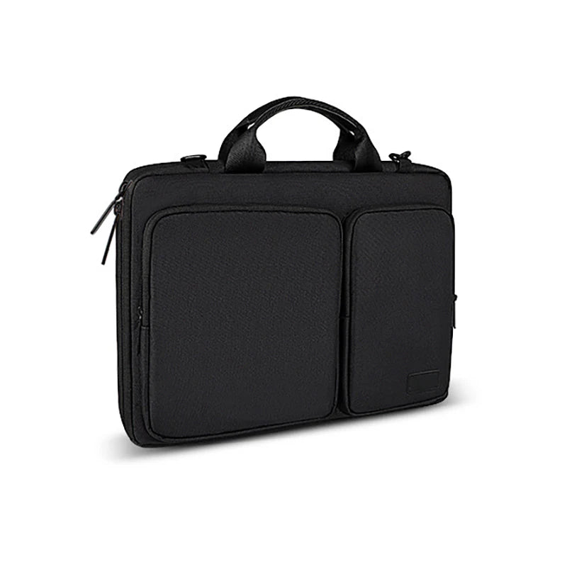 Slim Business Laptop Briefcase – Waterproof Shoulder Bag for MacBook