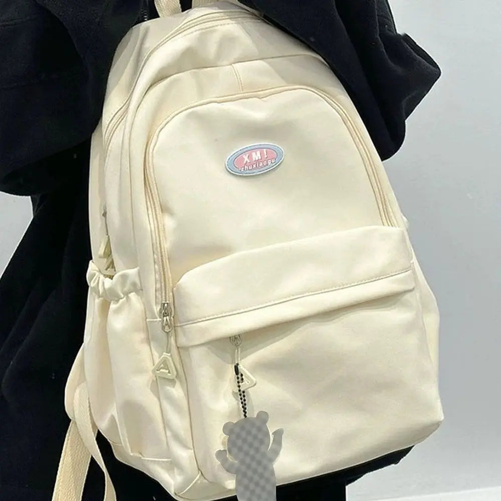 Nylon Backpack – Large Capacity Travel & School Bag