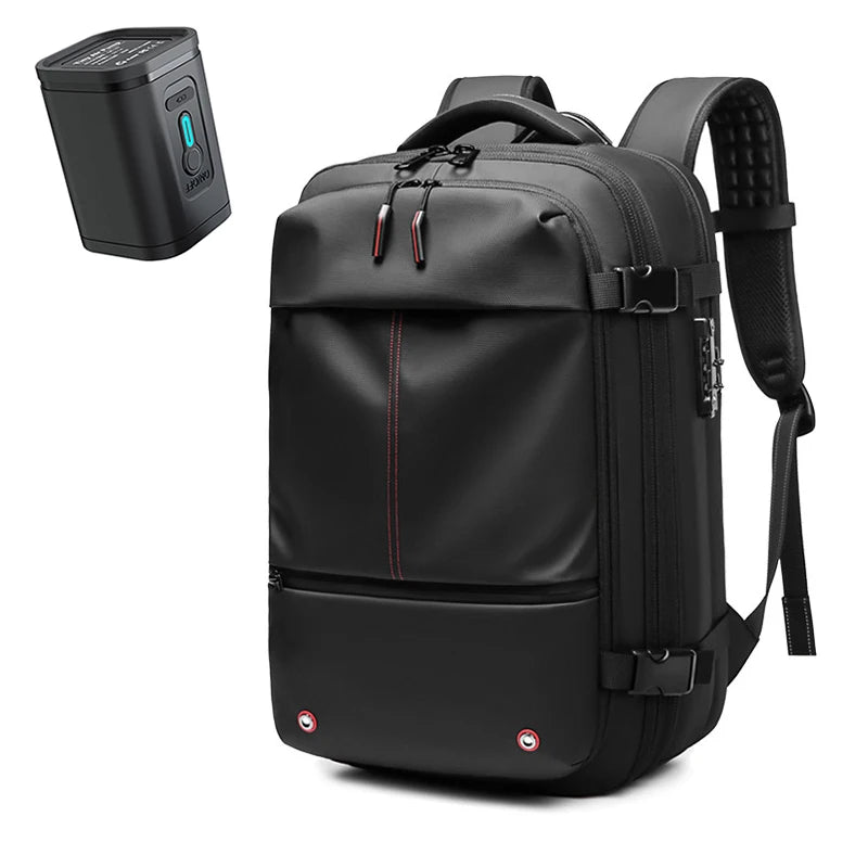 Smart Compression Backpack – 17-Inch Laptop Travel Bag