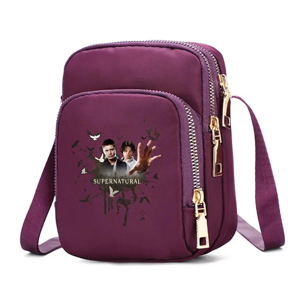 Cute Supernatural Handbag – Small Crossbody Bag