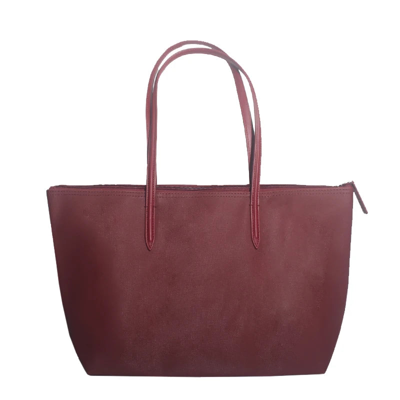 Crocodile Tote Bag with Wallet – Large Shoulder Handbag