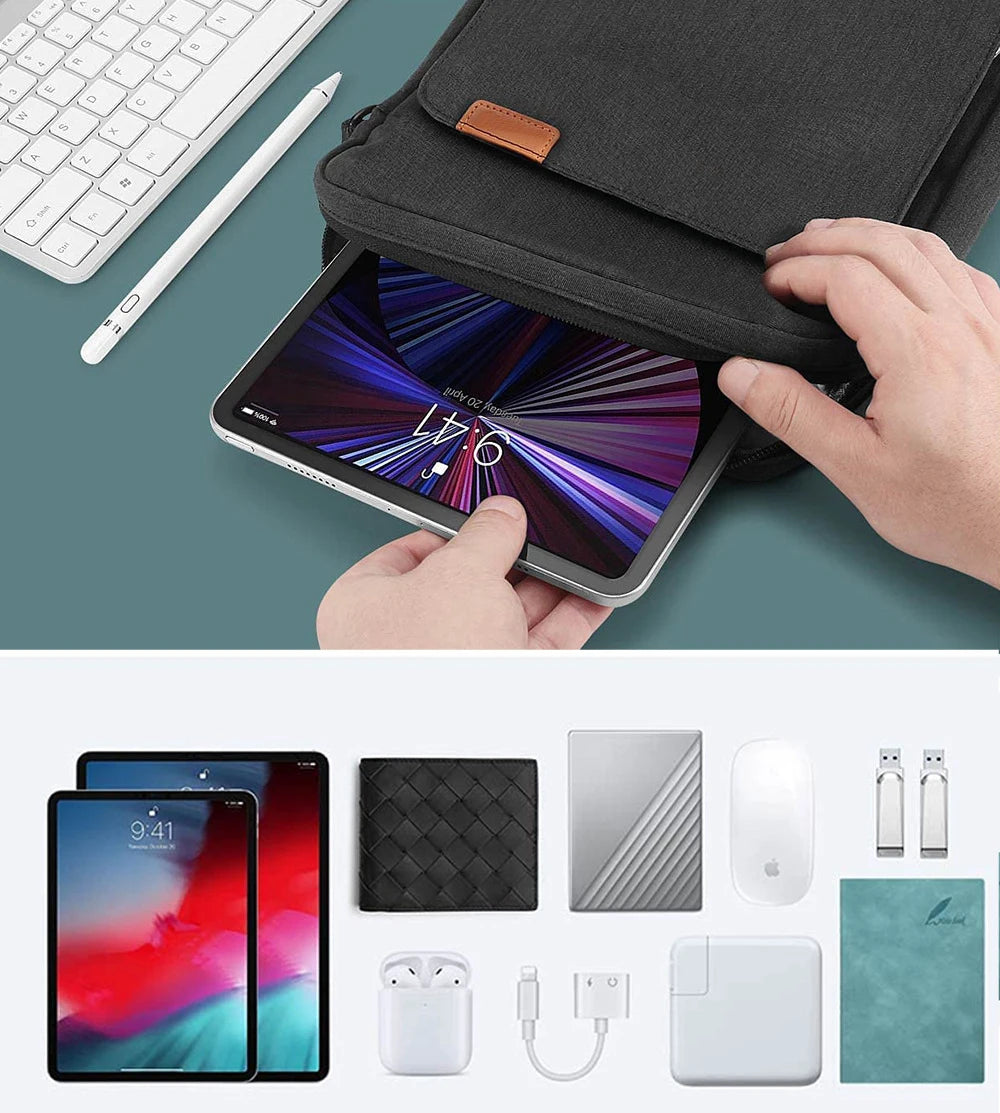 Shoulder Laptop Bag for 11–13.6 Inch Devices – MacBook Air/Pro & iPad Air/Pro Compatible