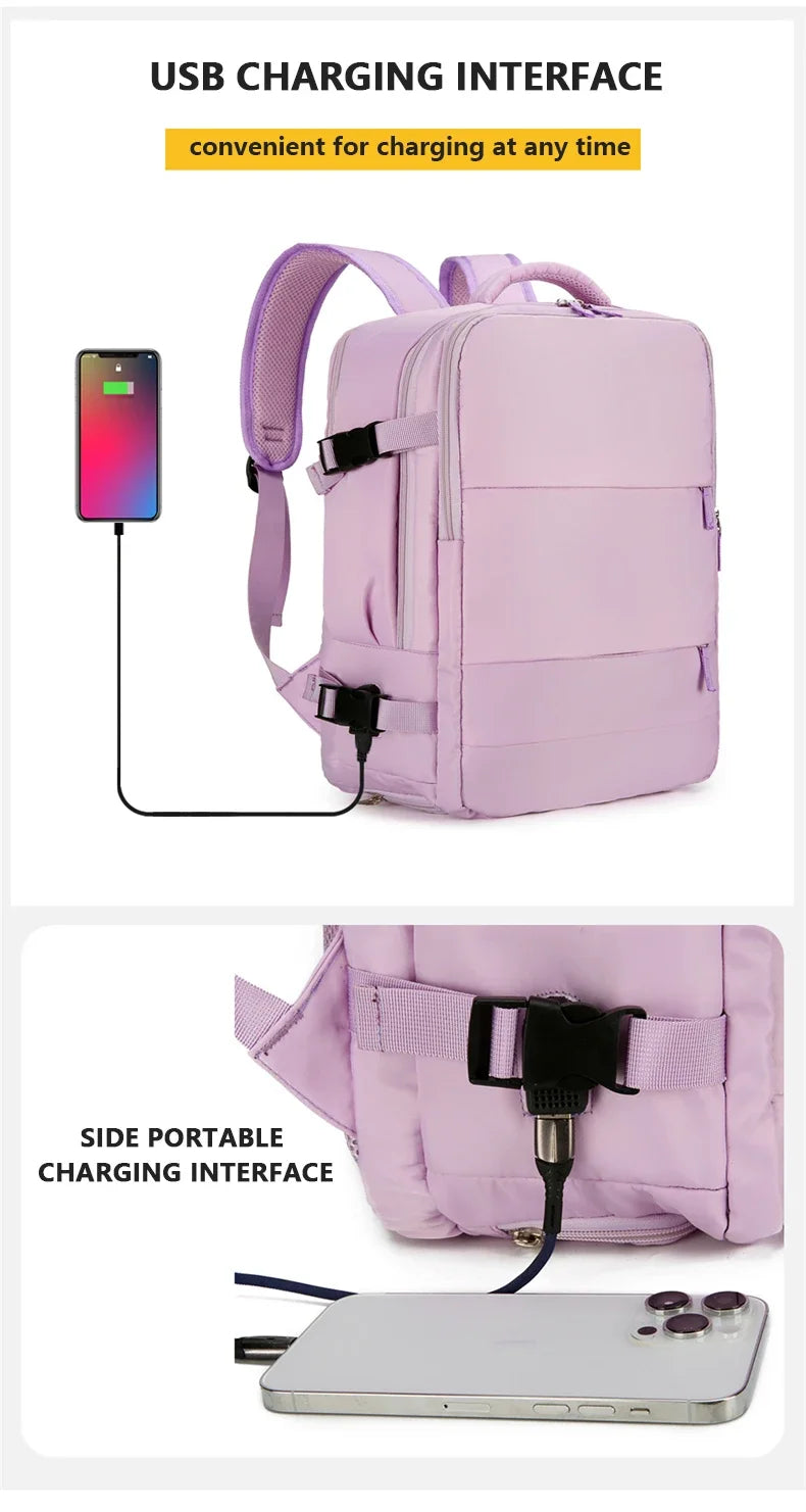 40x30x20 Cabin Backpack – Lightweight Travel Laptop Bag for Men & Women