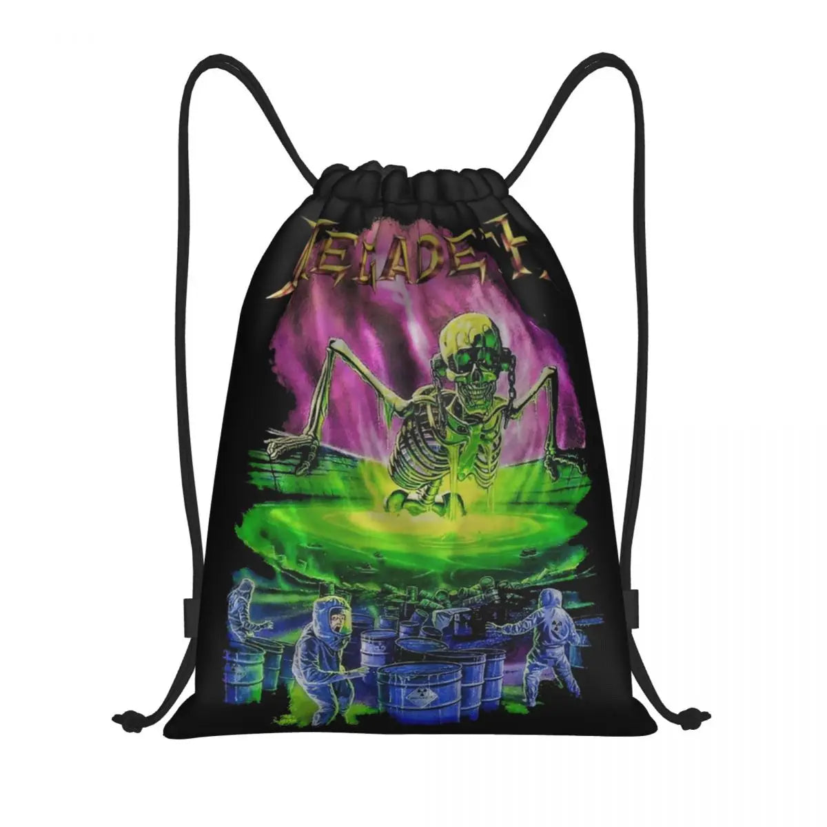 Rock Band Drawstring Bag