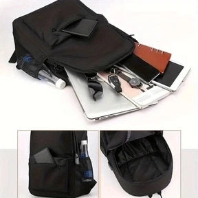 Fashion Luminous USB School Backpack – Teenager Student Backpack