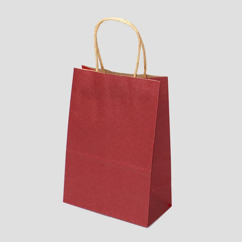 Kraft Paper Gift Bags with Handles