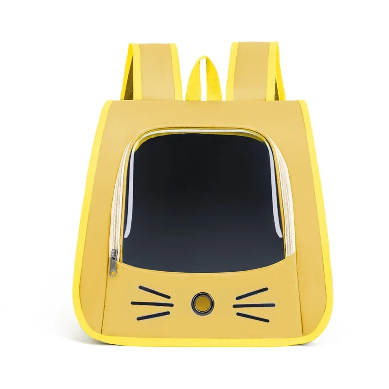 Pet Cat Carrier Bag – Breathable Outdoor Portable Backpack