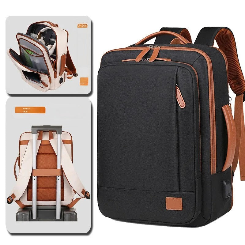 Oxford Cloth Leisure Backpack – High-End Fashion Waterproof Laptop Bag