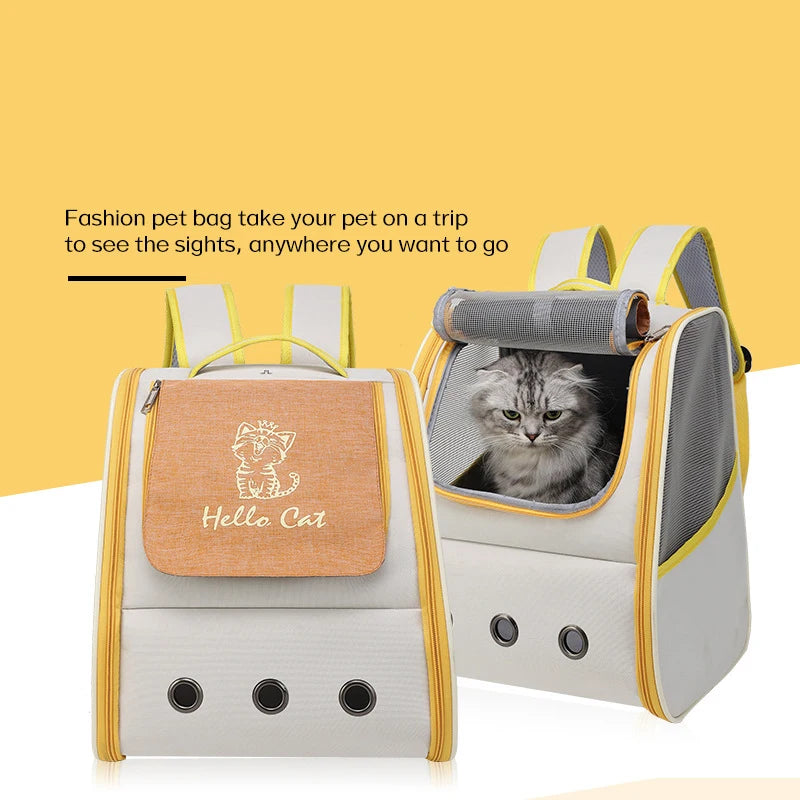 Anti-Breakaway Pet Backpack – Travel Carrier