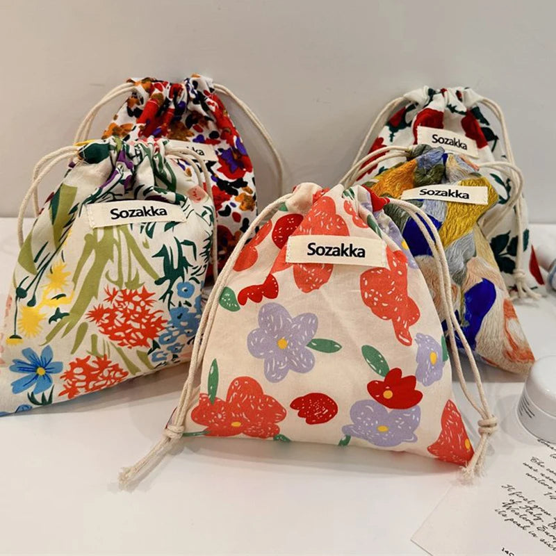 Foldable Drawstring Bag