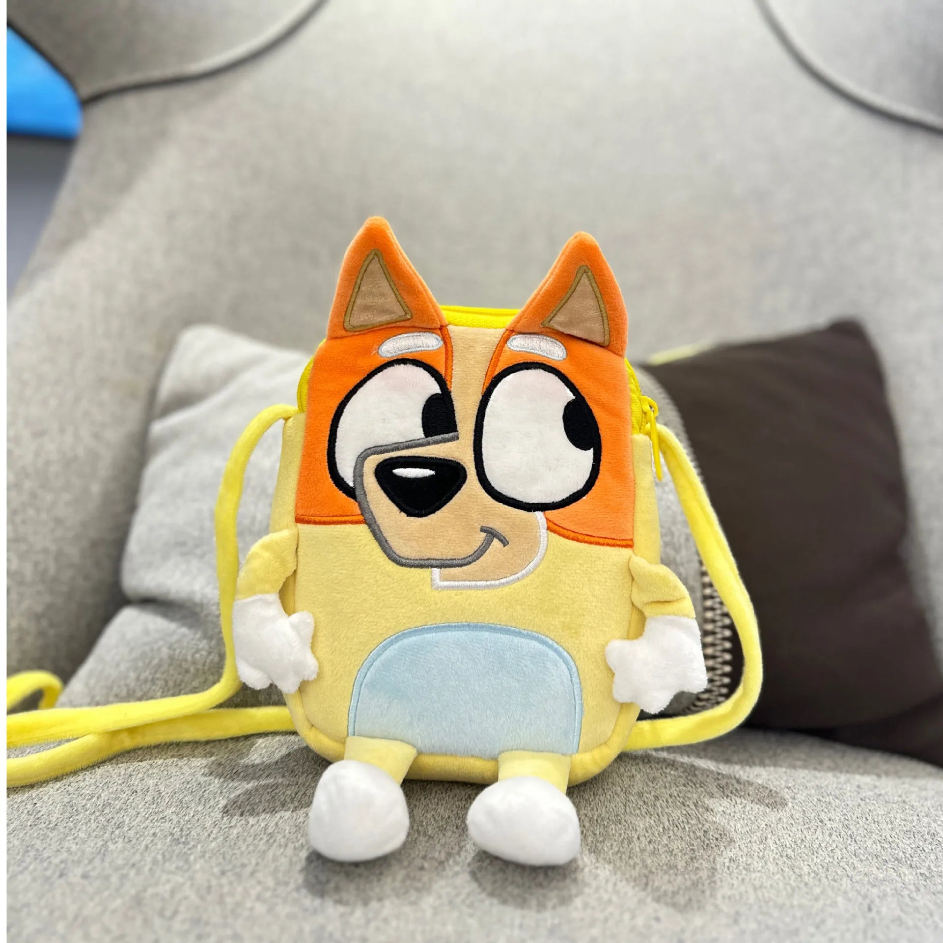 Bluey and Bingo Cartoon Backpack Set for Kids