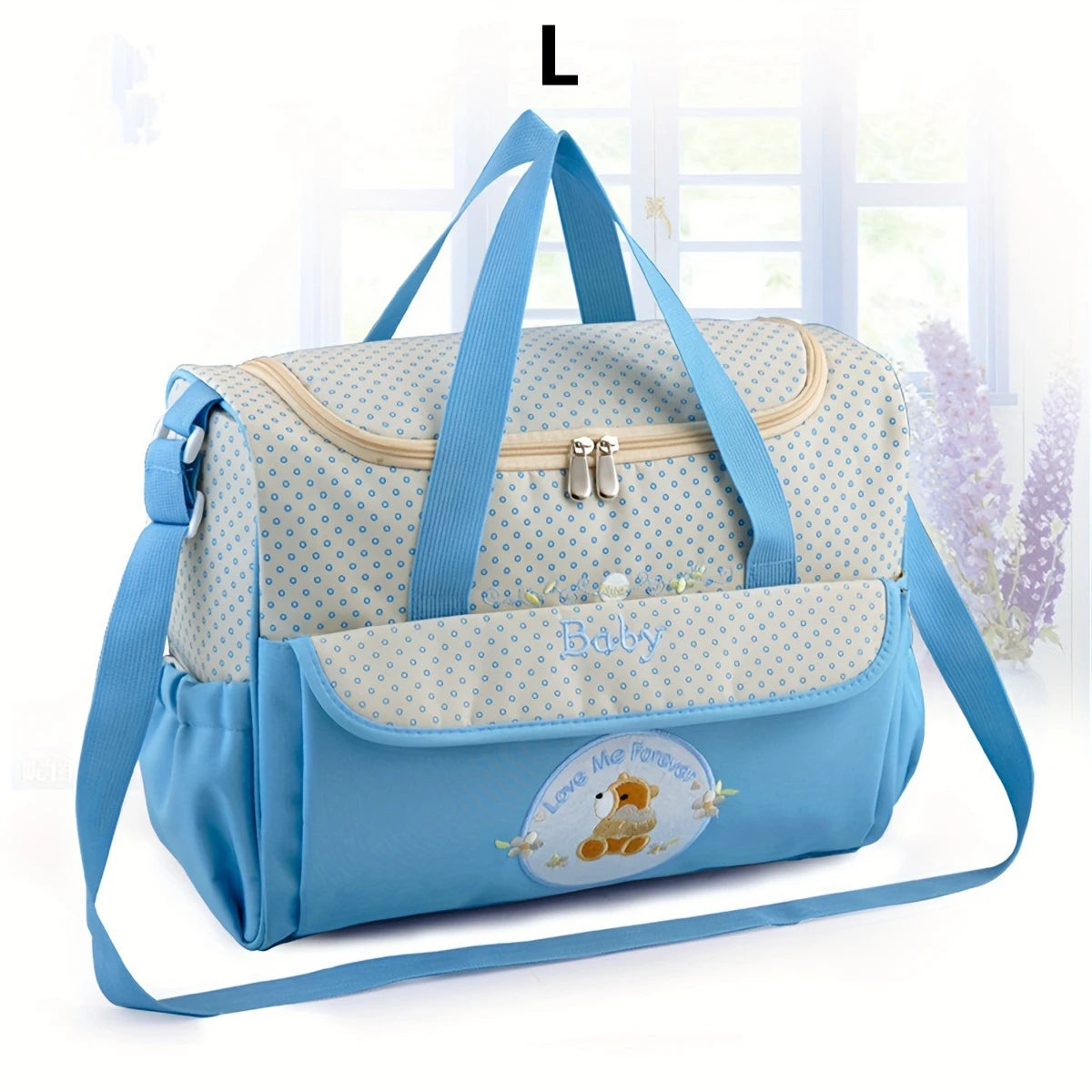 Cartoon Bear Mommy Diaper Bag – Lightweight Large Capacity Bag