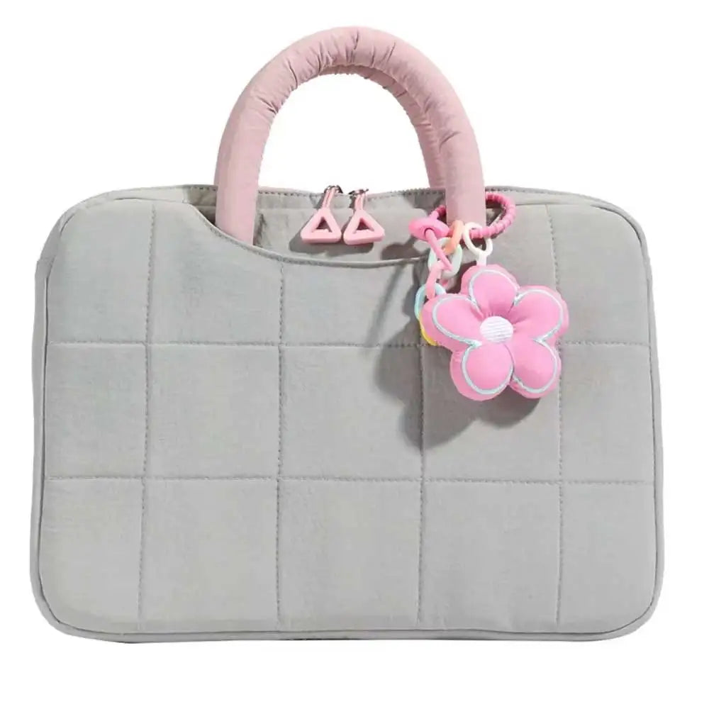 Puffy Laptop Sleeve for Women – 14/16 Inch Notebook Handbag