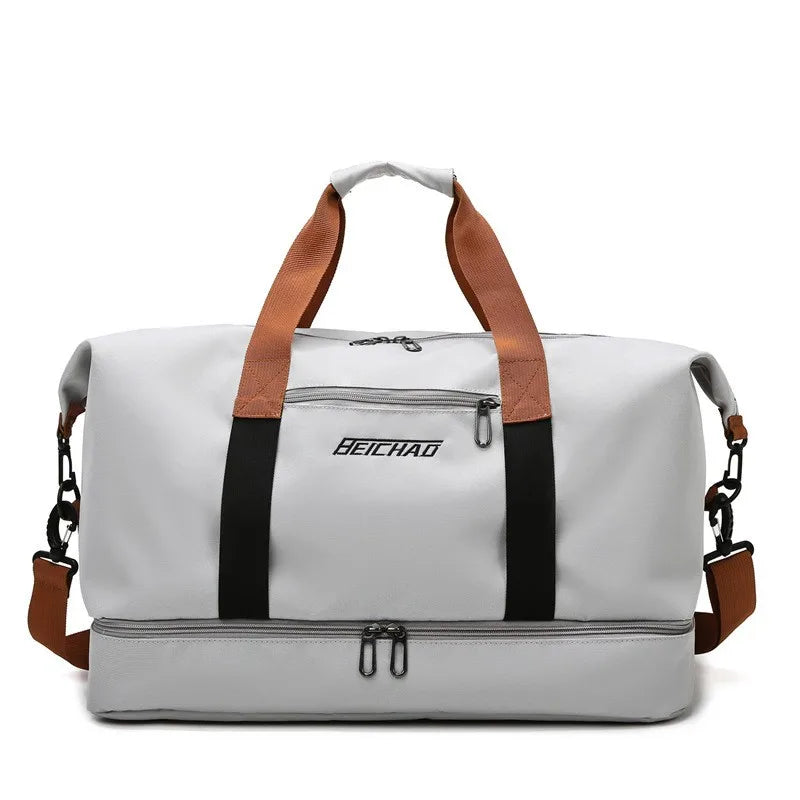 Portable Fitness Duffle Carry-On Weekender Bag