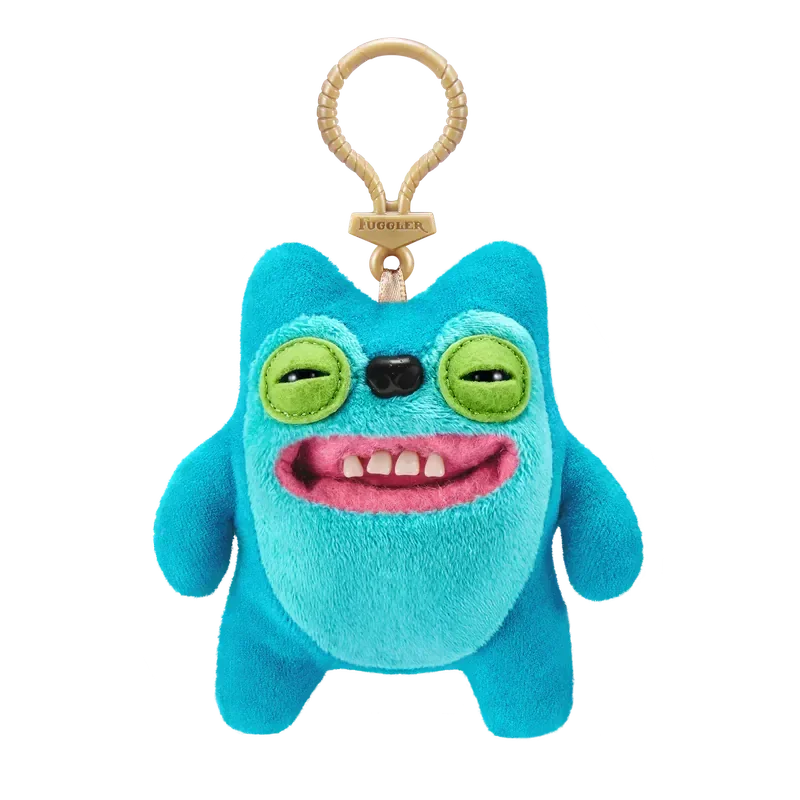 Fuggler Monster Plush Keychain – Cute Ugly Stuffed Pendant