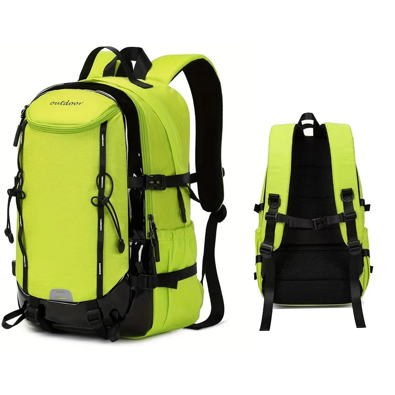 Durable 35L Outdoor Travel Backpack – Lightweight Hiking & Cabin Backpack