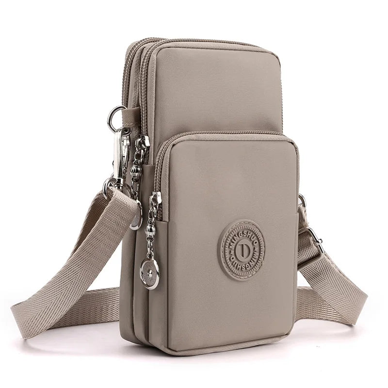Lightweight Mobile Wallet Shoulder Bag – Travel-Friendly Purse