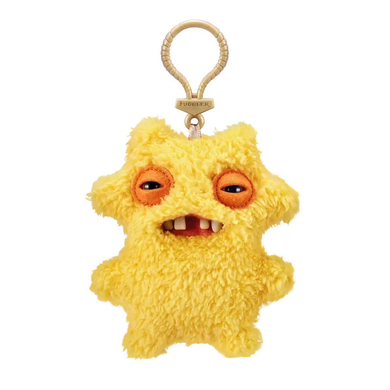Fuggler Monster Plush Keychain – Cute Ugly Stuffed Pendant