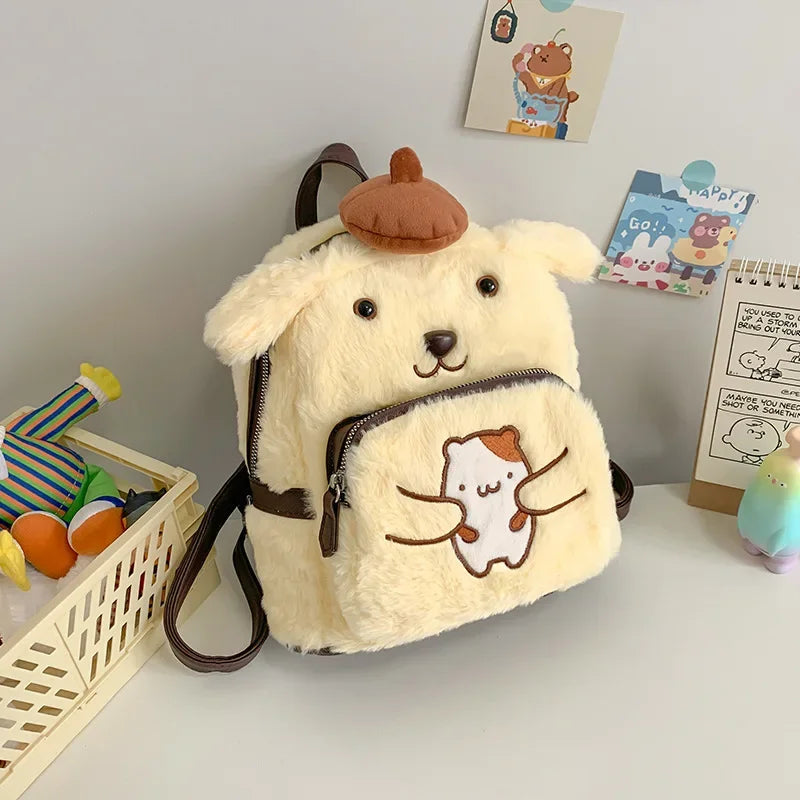 Plush Doll Backpack–Cute Cartoon Sweet Birthday Backpack