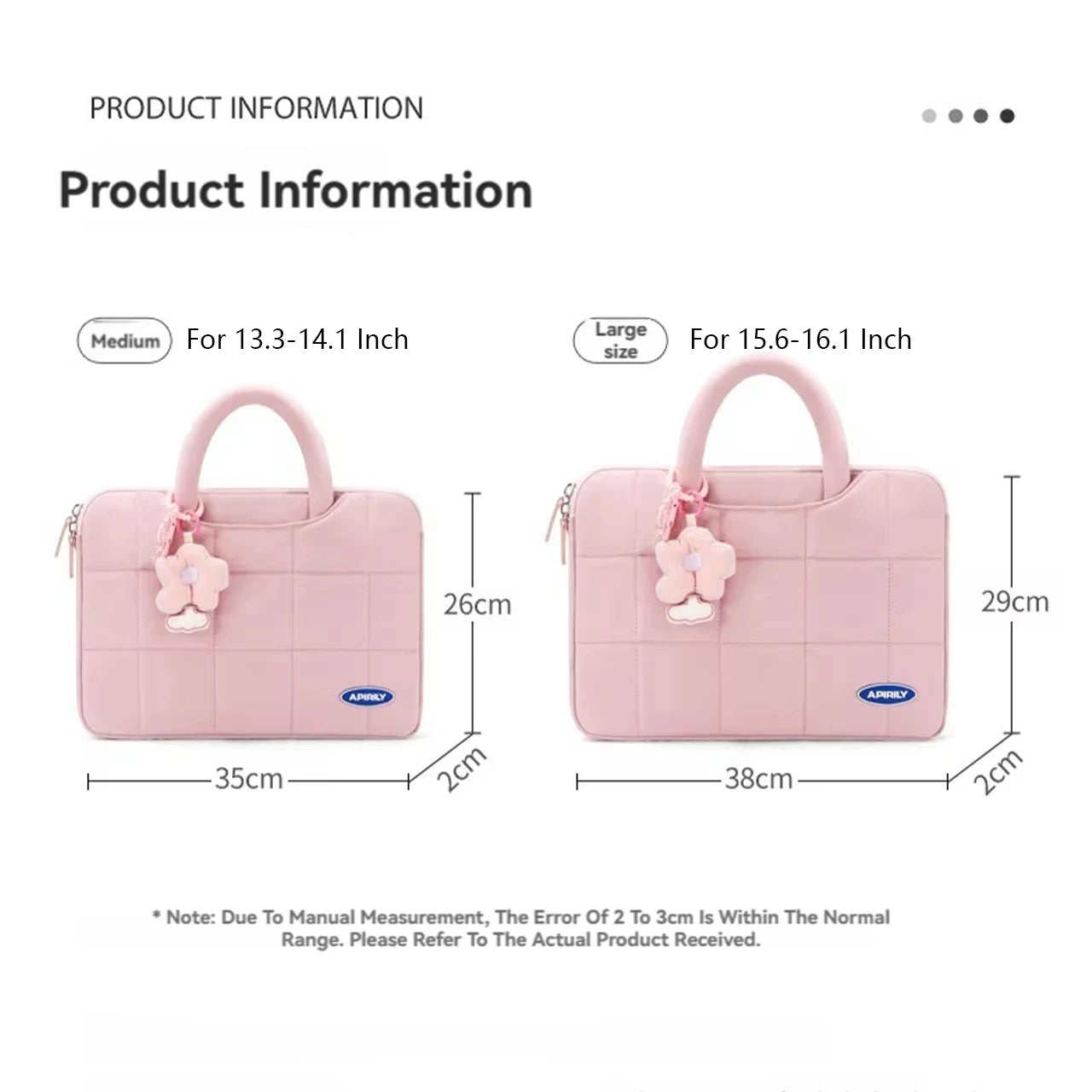 Portable Handbag Laptop Bag for 13.3–16.1 Inch MacBook