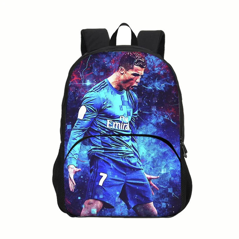 Ronaldo Kids Backpack – CR7 Football Star School Bag