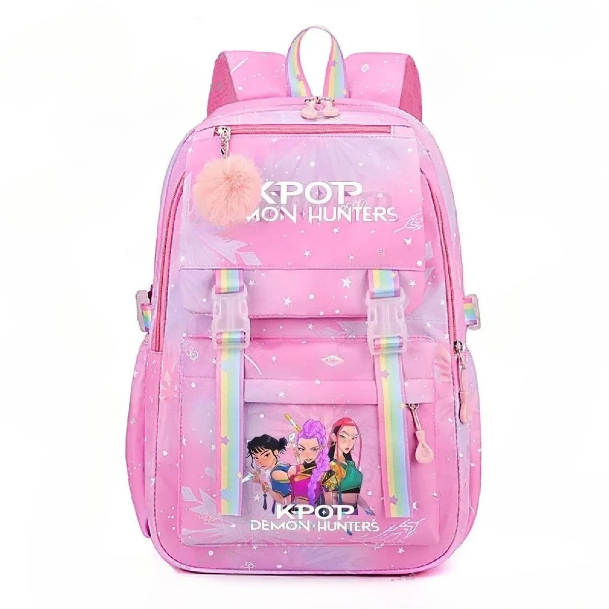 Miniso KPop Demon Hunters Backpack – Stylish K-Pop Fashion Casual School Bag