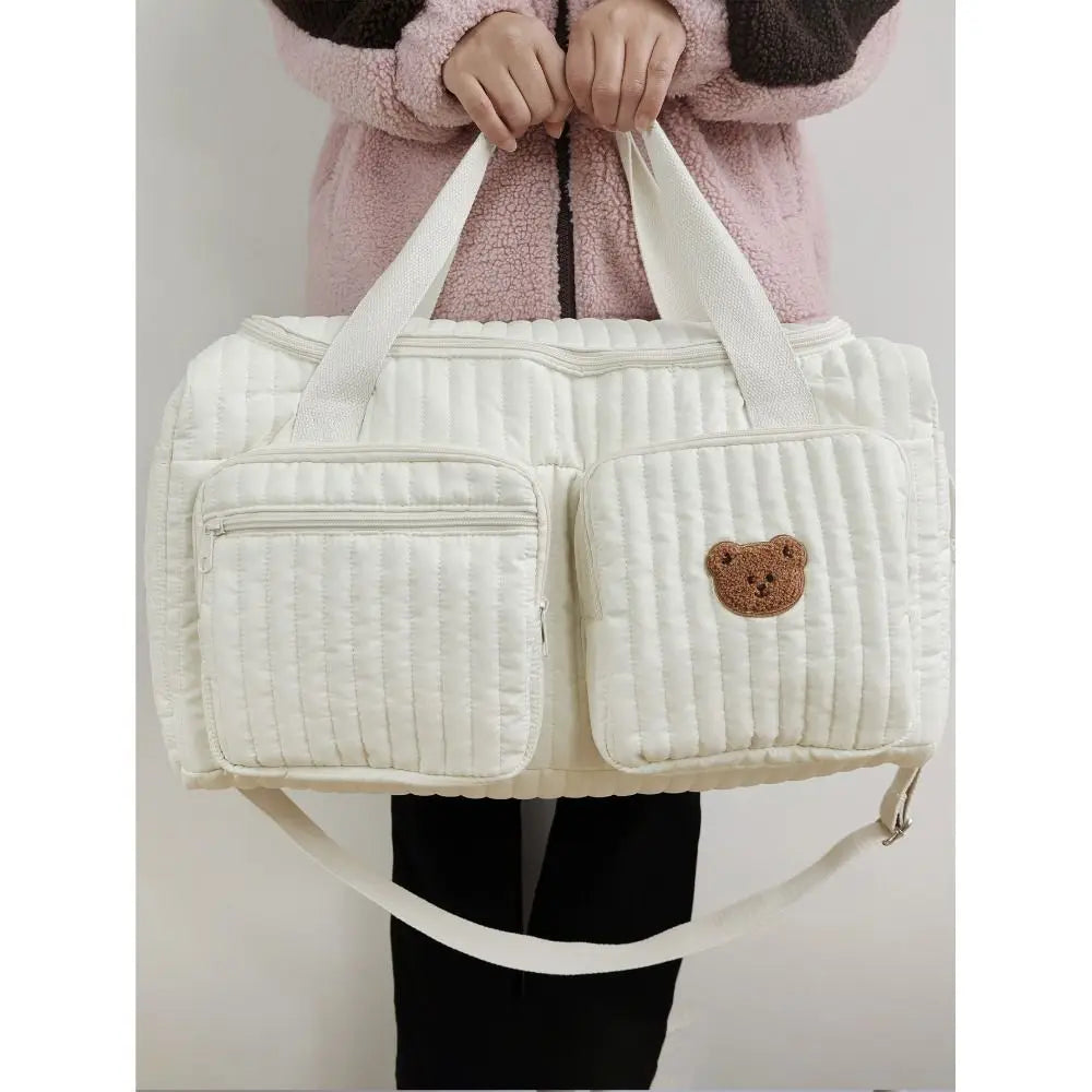Little Bear Diaper Bag – Large Capacity Lightweight Mommy Tote