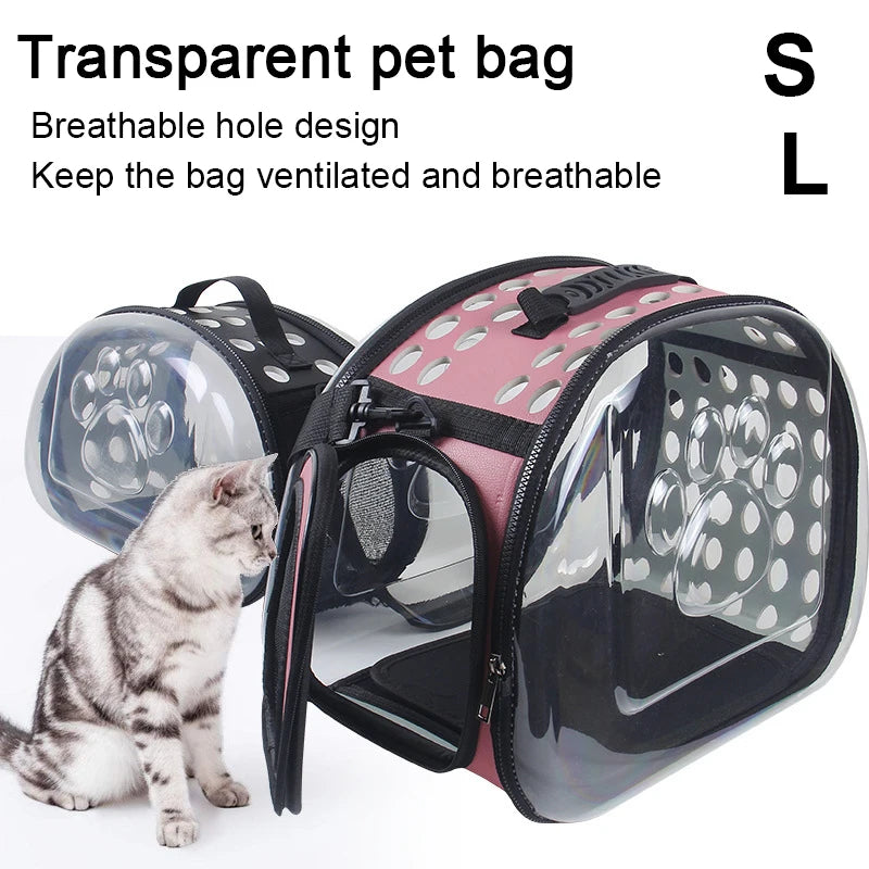 Comfortable Travel Carrier for Small Cats