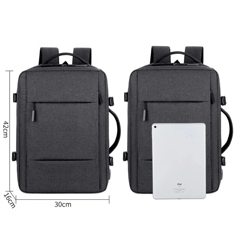 Modern Cabin Backpack with USB Port