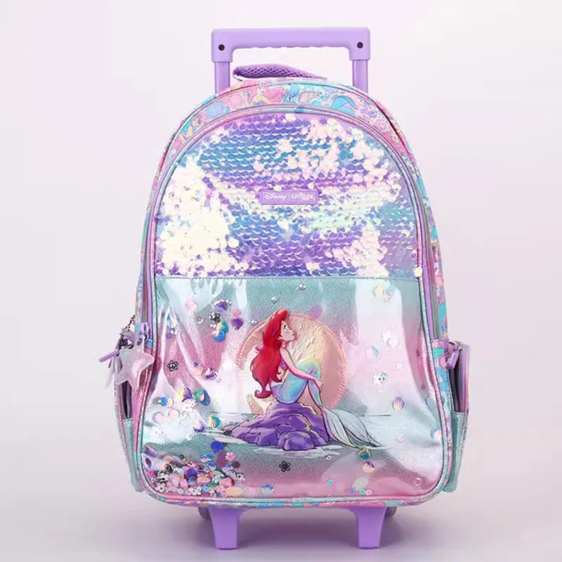 Little Mermaid Ariel Schoolbag – Lightweight Large Capacity Backpack