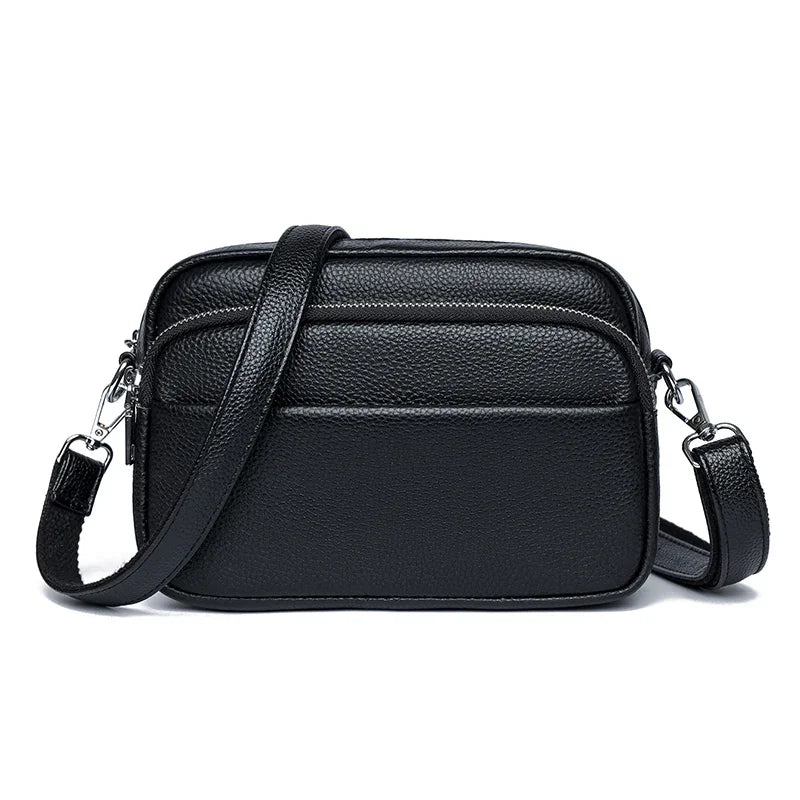 Premium Leather Crossbody Bag- Casual Luxury Bag