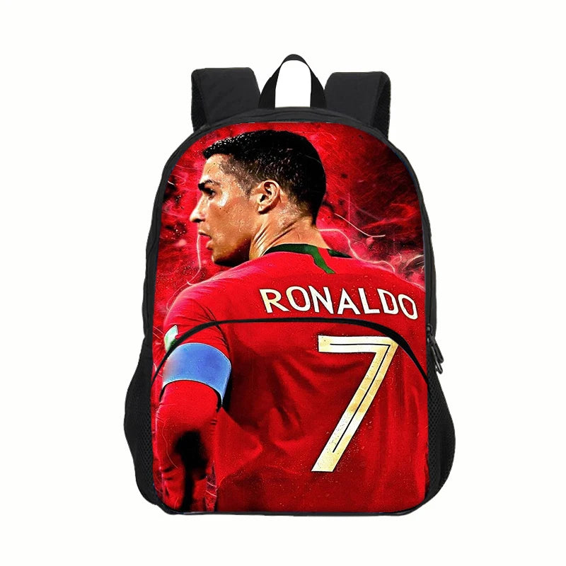 Ronaldo Kids Backpack – CR7 Football Star School Bag