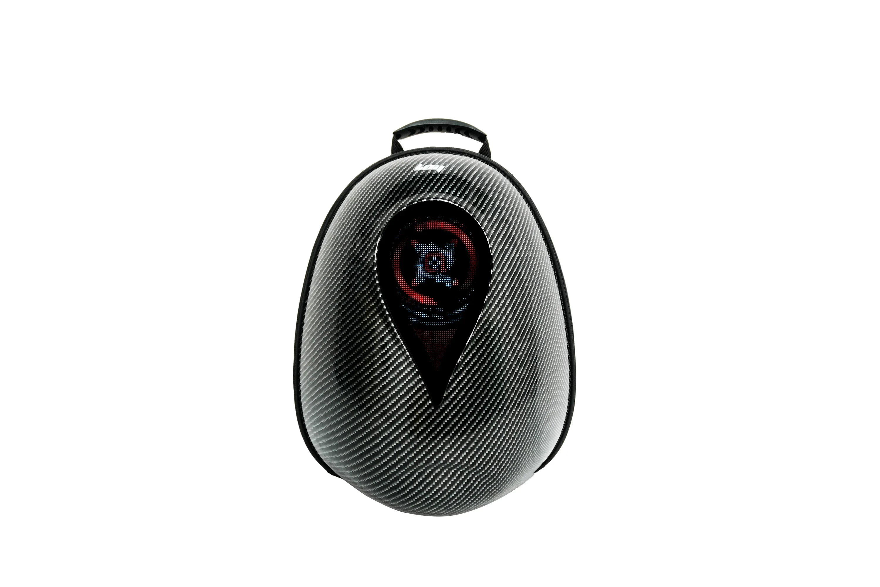 Multifunctional LED Backpack – Laptop, Travel & Motorcycle Helmet Bag