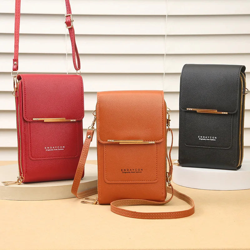 Fashion Phone Bag – Touchscreen & Card Holder Crossbody