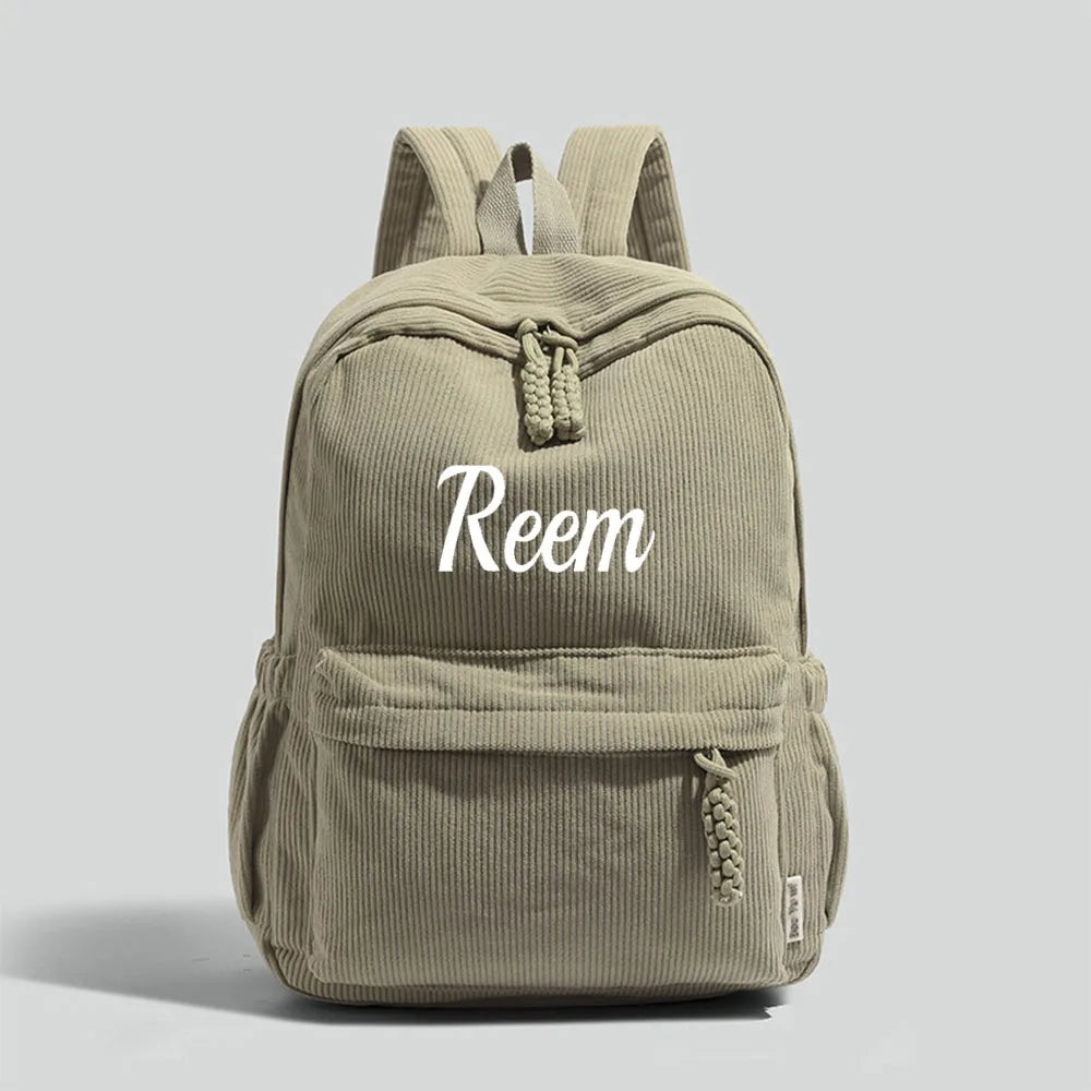 Unique Personalised  Embroidered Backpack– fashionable and functional backpack for every occasion