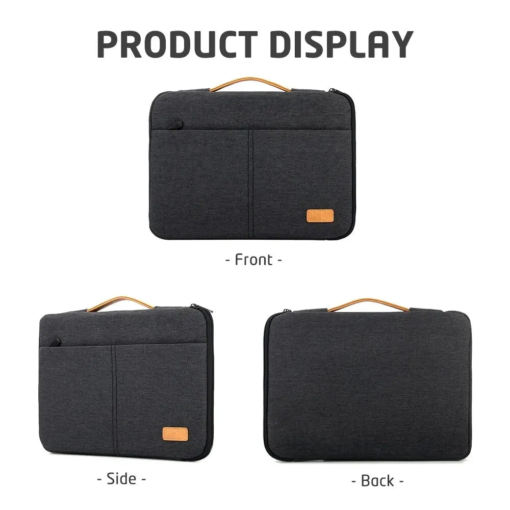 Portable Slim Laptop Carrying Case for 13.3, 14, 15.6, 16 Inch Laptops