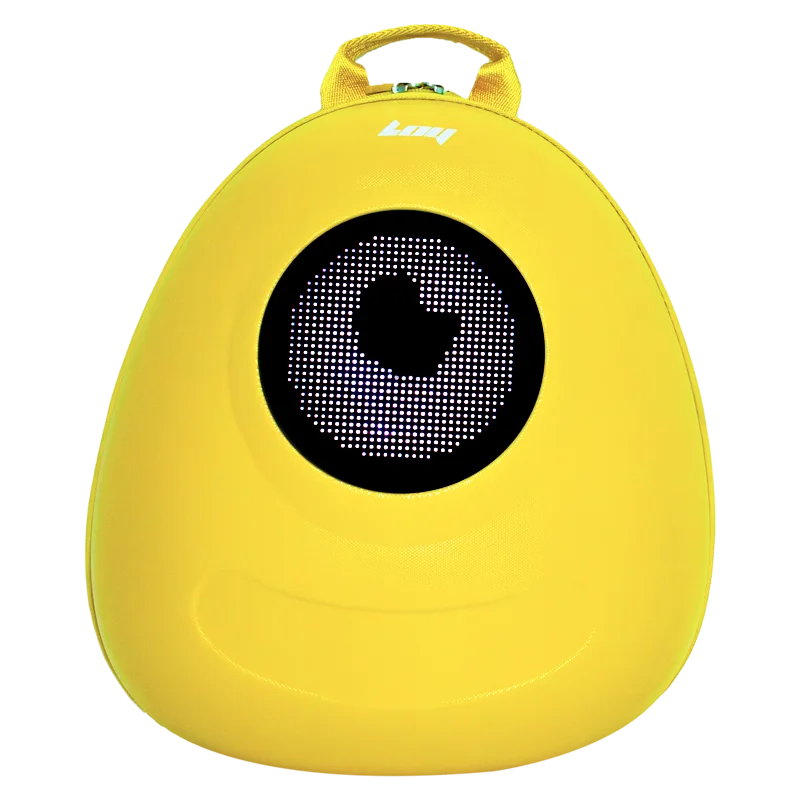 Smart LED Big Eye Backpack – Waterproof School & Travel Bag