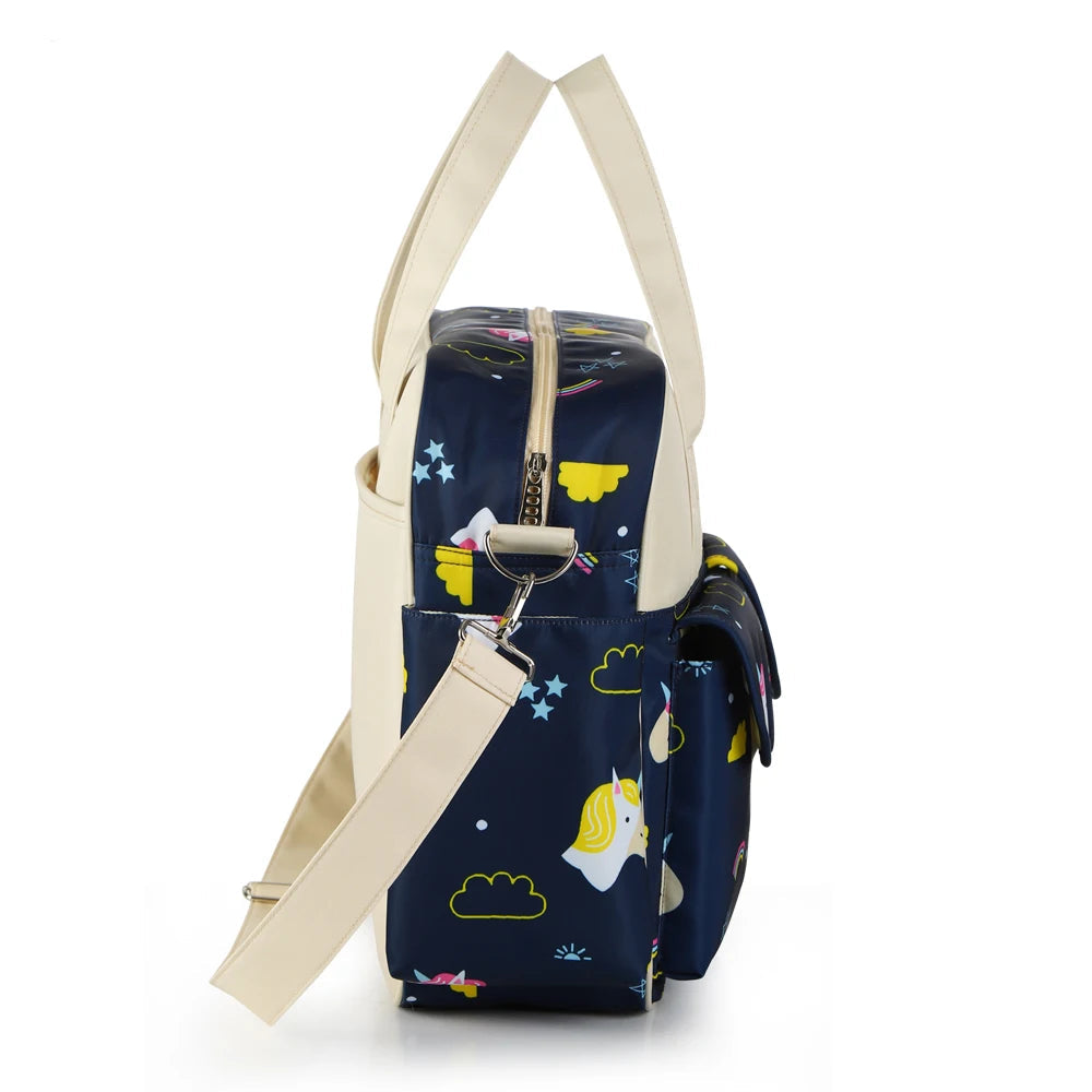 Waterproof Diaper Bag – Large Capacity Multifunctional Maternity Stroller Travel Bag