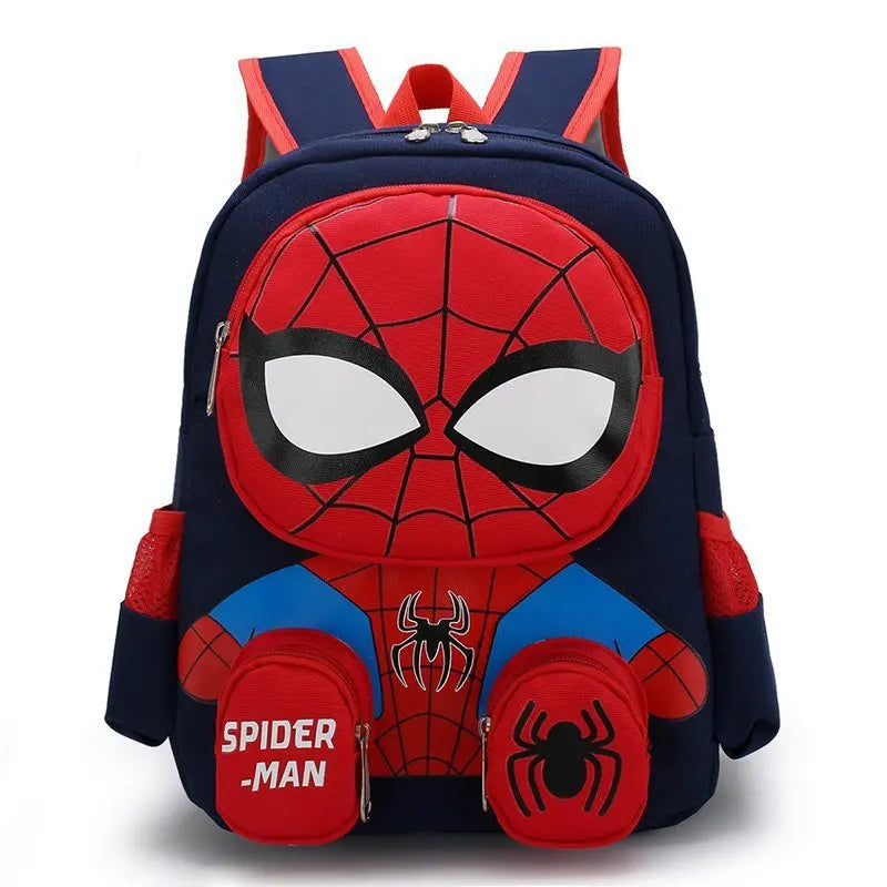 Kids Superhero School Bag – Spider-Man 3D Backpack for School & Travel