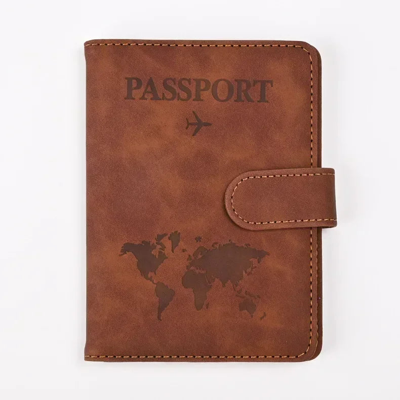 Vintage Marble Passport Holder