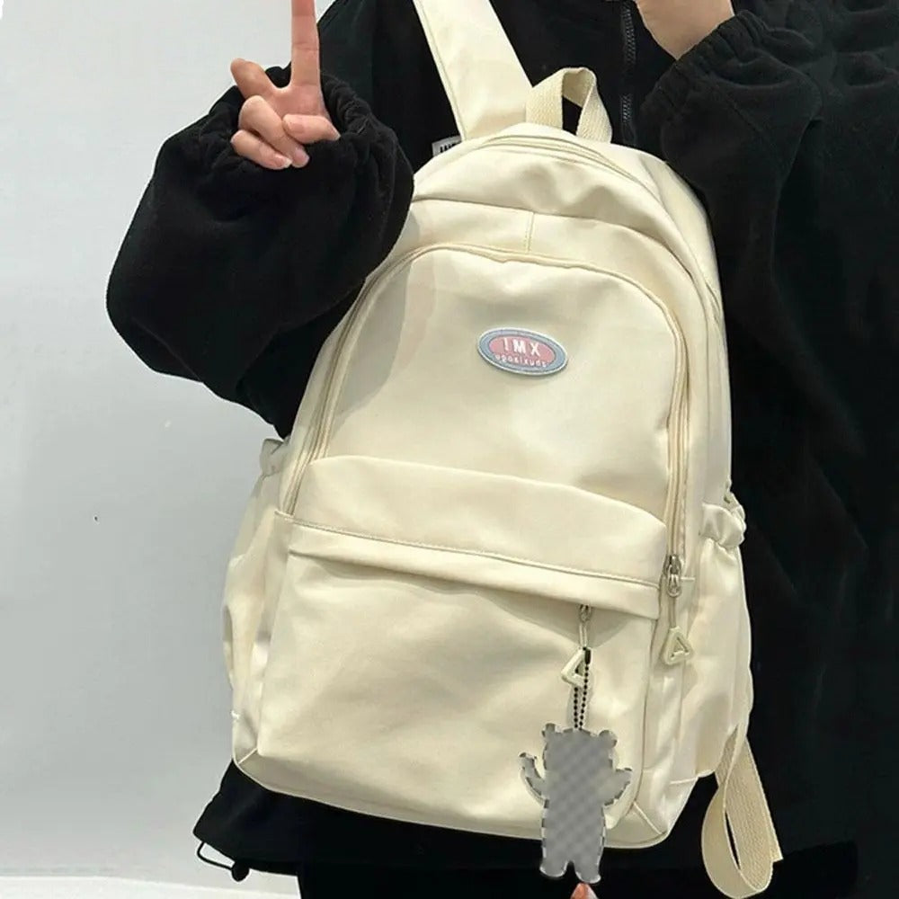 Nylon Backpack – Large Capacity Travel & School Bag