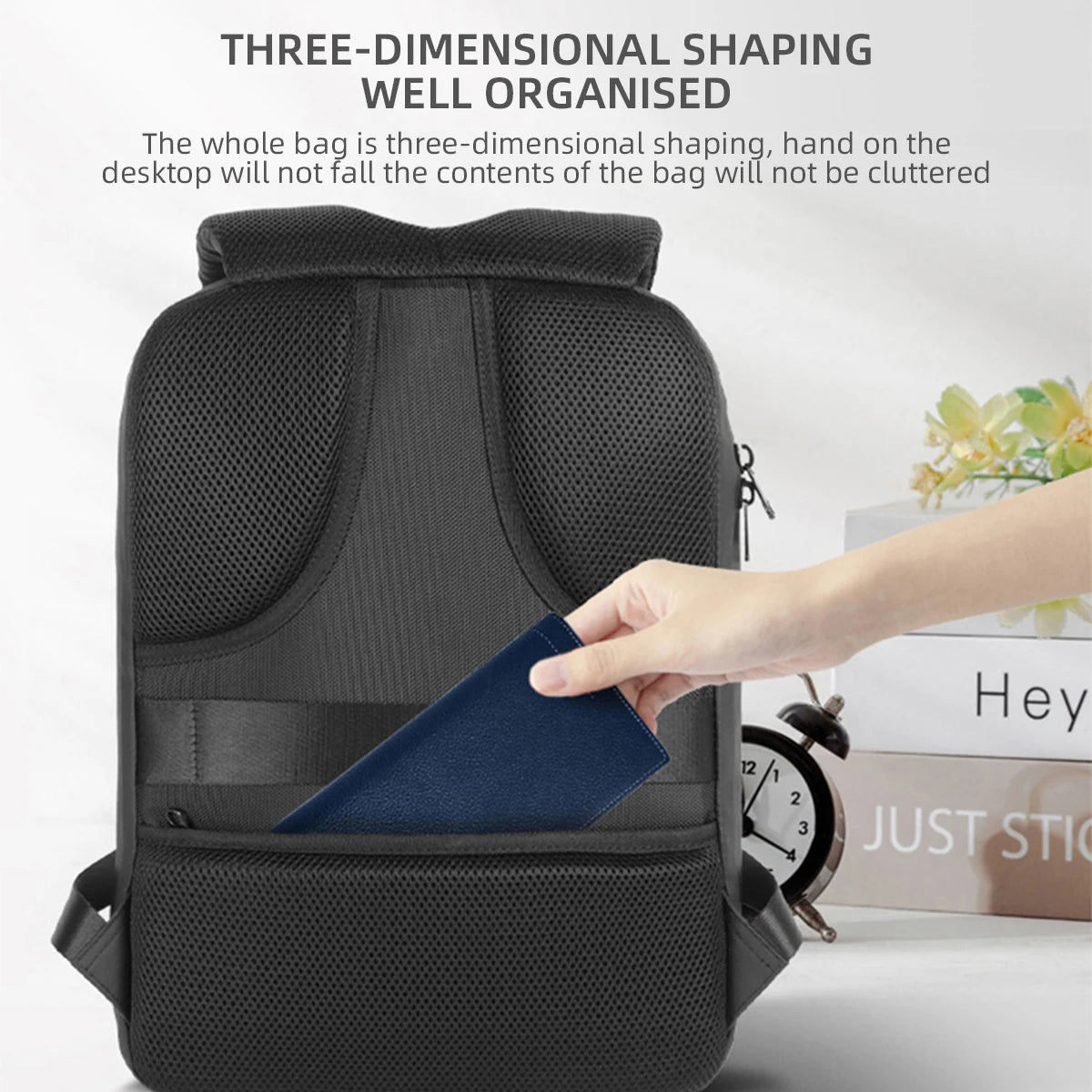 Business Travel Laptop Backpack with LED Display Screen – Smart Advertising Billboard Bag