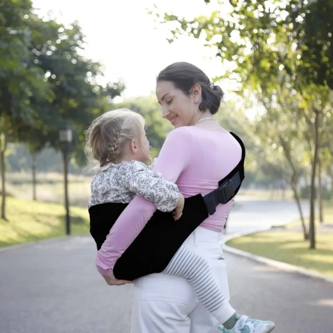 Portable Baby Sling & Carrier Wrap- Newborn & Toddler Backpack Shoulder Bag