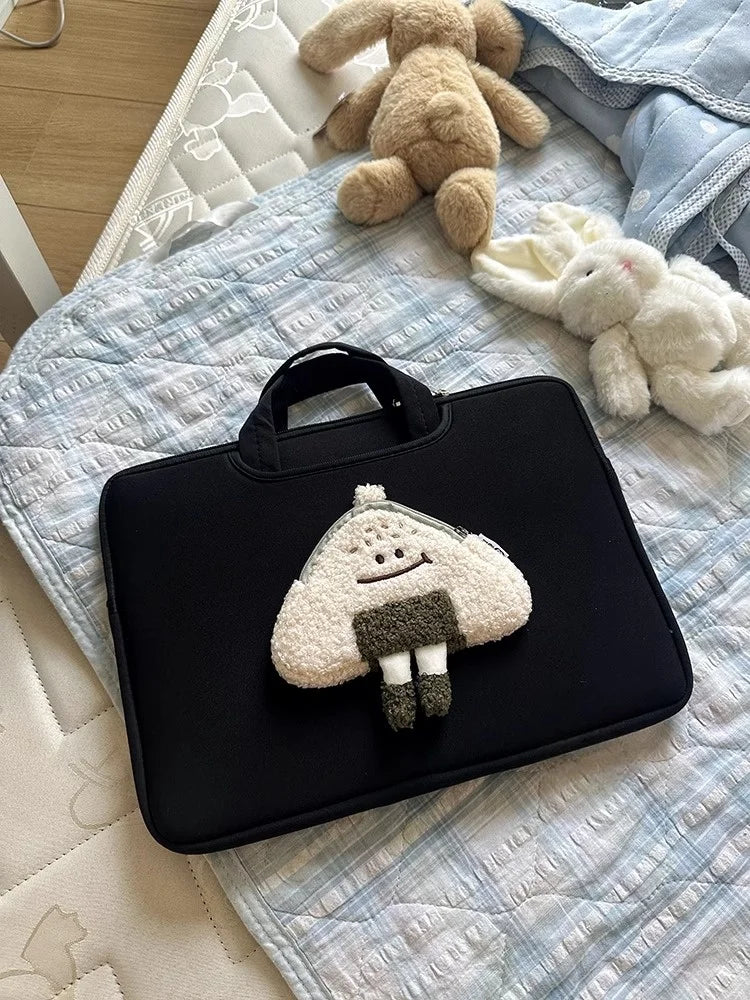Cute Shockproof Laptop Sleeve for MacBook Air/Pro 13–16 Inch & iPad Pro 11–12.9 Inch