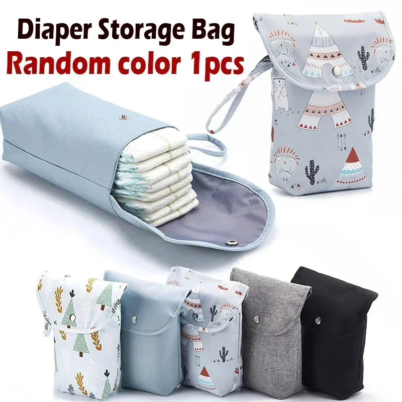 Fashion Print Nappy Backpack – Large Capacity Multi-Function Diaper Bag